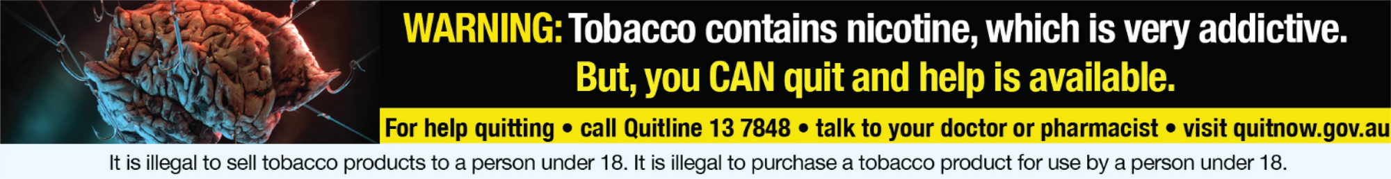 Health warning banner for Q4 (Oct-Dec)