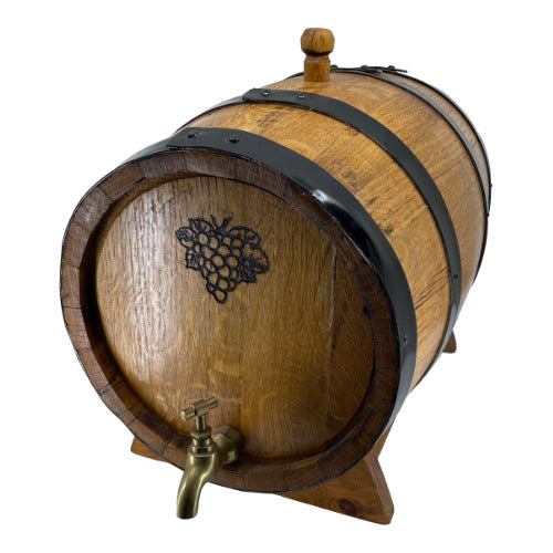 American Oak Barrel Angle - Gifts - Sams Smokes