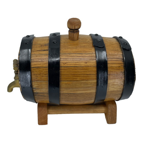 American Oak Barrel Side - Gifts - Sams Smokes