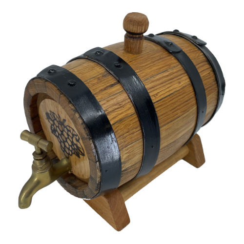 American Oak Barrel Angle Top - Gifts - Sams Smokes