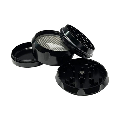 Knurled 4 Piece Herb Grinder | Sams Smokes
