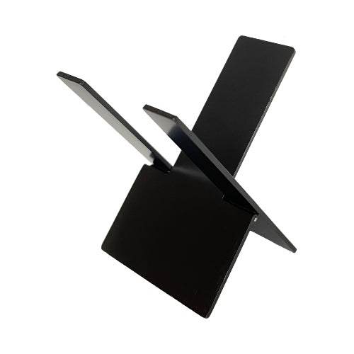 Portable Cigar Stand Black Open | Sams Smokes Australia