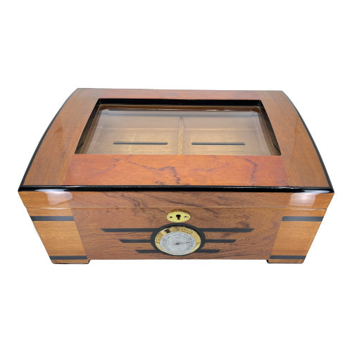 Large Glass Top Humidor - Humidor - Sams Smokes
