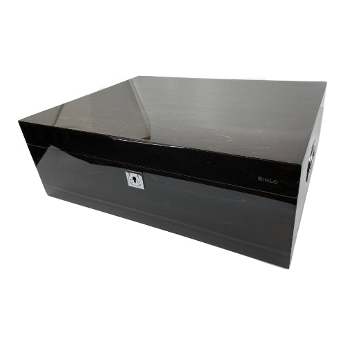 Large Siglo Humidor Angle - Humidor - Sams Smokes