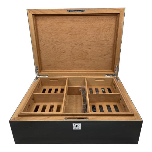 Large Siglo Humidor Open - Humidor - Sams Smokes