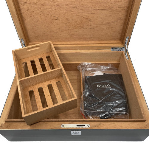Large Siglo Humidor Open Inside - Humidor - Sams Smokes