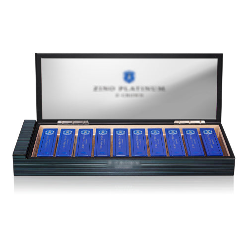 Z-Crown Chubby Platinum Box Open with Coffins - Cigars - Sams Smokes